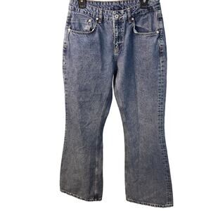 Ragged Women's Classic Blue Trendy High-Waisted Flare Jeans Size 30